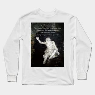 The River God, Stourhead Landscape Gardens Long Sleeve T-Shirt